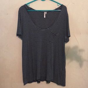 💕Final Price💕Banana Republic Black & White Top